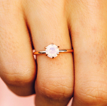 Load image into Gallery viewer, Pura Vida Iridescent Rose Gold Ring