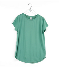 Load image into Gallery viewer, Sage Green Dream Lounge Tee- size Large left