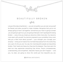 Load image into Gallery viewer, Bryan Anthonys Beautifully Broken Necklace in Silver or Gold