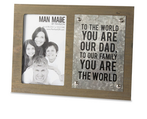 Dad You are the World Picture Frame