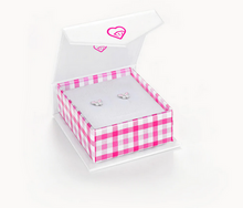 Load image into Gallery viewer, Girl's Sterling Silver Simply Butterflies Earrings