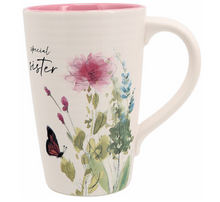 Load image into Gallery viewer, Special Sister Floral 17oz Mug