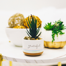 Load image into Gallery viewer, Grateful - 5" Artificial Potted Plant