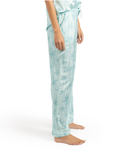 Load image into Gallery viewer, Leaf Me Alone Satin Pajama Pants
