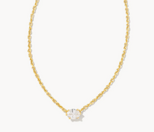 Load image into Gallery viewer, Kendra Scott Gold Cailin Necklace In White Crystal
