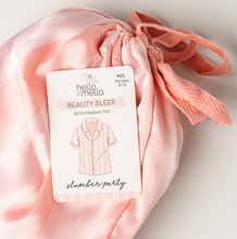 Load image into Gallery viewer, Slumber Party Satin Pajama Top