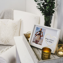 Load image into Gallery viewer, Always and Forever In Our Hearts Shadow Box Frame