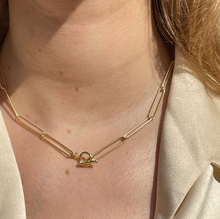 Load image into Gallery viewer, Ella Link Paperclip Chain Necklace in Gold or Silver