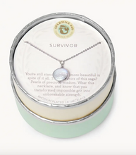 Load image into Gallery viewer, Spartina Silver Survivor Necklace