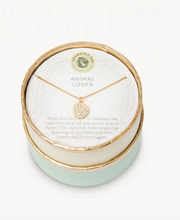 Load image into Gallery viewer, Spartina Gold Animal Lover Necklace