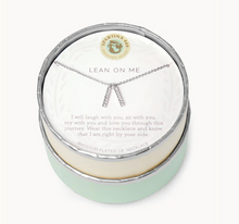 Load image into Gallery viewer, Spartina Silver Lean On Me Necklace