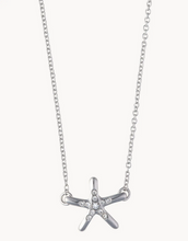 Load image into Gallery viewer, Spartina Silver Shine Starfish Necklace