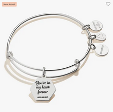Load image into Gallery viewer, Alex and Ani Stepmom Silver Bangle