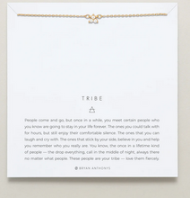 Load image into Gallery viewer, Bryan Anthonys Tribe Dainty Friendship Necklace in Silver or Gold