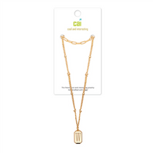 Load image into Gallery viewer, Gold Layering Initial Necklaces