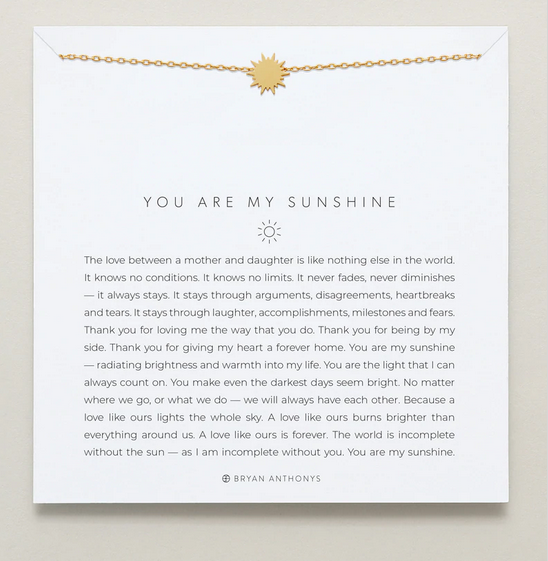 You are my sunshine 2025 necklace alex and ani