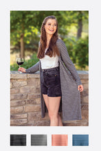 Load image into Gallery viewer, Gray Coastal Cardigan