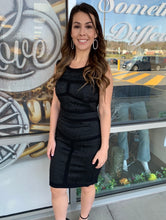 Load image into Gallery viewer, Diane von Furstenberg Black Sheath Dress SALE $99.00!