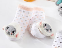 Load image into Gallery viewer, Assorted Baby Rattle Socks - Newborn to 3 month size
