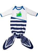 Load image into Gallery viewer, Whale Tail Baby Onesie, 0-9 months
