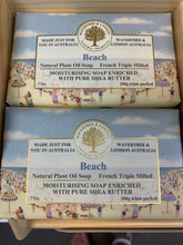 Load image into Gallery viewer, Beach Scented Organic Shea Butter Bar Soap