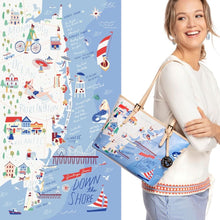 Load image into Gallery viewer, Spartina Down The Jersey Shore Beach Towel