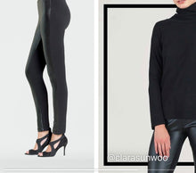 Load image into Gallery viewer, Clara Sunwoo Liquid Leather Front Leggings