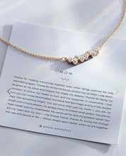 Load image into Gallery viewer, Bryan Anthonys Mom Crystal Necklace in Silver or Gold