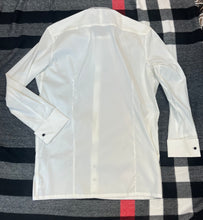 Load image into Gallery viewer, Tommy John Men’s White Shirt, Stay Tucked Design - Size 16.5 / 32/33