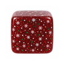 Load image into Gallery viewer, Holiday Sparkle Squishy Cube Toy- Goolala
