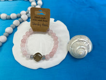 Load image into Gallery viewer, Natural Stone Bracelet with Beach Sand from Sandy Hook, NJ
