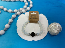 Load image into Gallery viewer, Natural Stone Bracelet with Beach Sand from Wildwood, NJ
