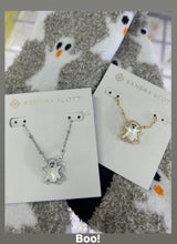 Load image into Gallery viewer, Kendra Scott Ghost Short Pendant White Mother of Pearl
