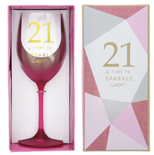 Load image into Gallery viewer, 21 - Gift Boxed 19oz Crystal Wine Glass

