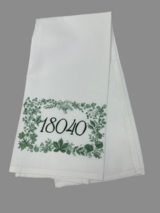 Leafy Zip Code 18040 Tea Towel