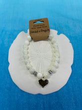 Load image into Gallery viewer, Natural Stone Bracelet with Beach Sand from Seaside Heights, NJ
