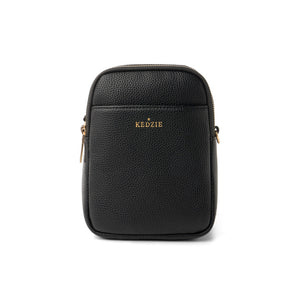 Black Solstice Crossbody/Sling Bag by Kedzie