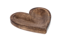 Load image into Gallery viewer, Heart Tray - Large or Small Wood
