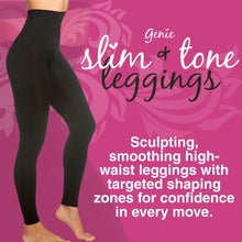 Load image into Gallery viewer, Genie Slim and Tone Leggings - black size Small
