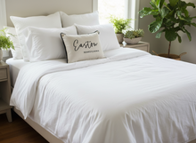 Load image into Gallery viewer, Thin Script Easton Pennsylvania Pillow
