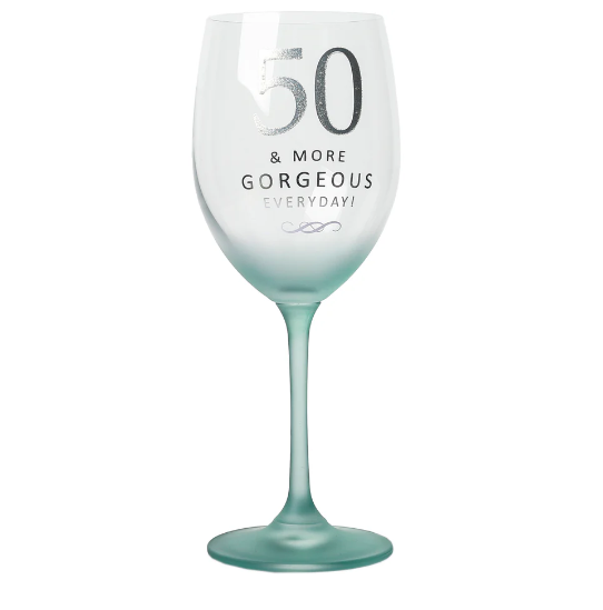 50 - Gift Boxed 19oz Crystal Wine Glass