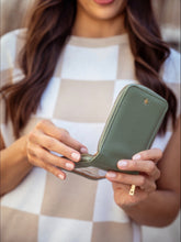 Load image into Gallery viewer, Kedzie Essentials Only Pocket Wallet Bone
