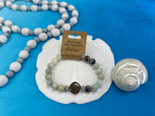 Load image into Gallery viewer, Natural Stone Bracelet with Beach Sand from Avalon, NJ
