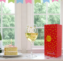 Load image into Gallery viewer, 60 Gift Boxed 16 oz Crystal Wine Glass-Boxed Gift
