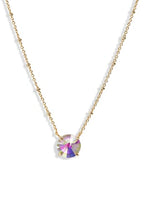 Load image into Gallery viewer, Kendra Scott Dichroic Glass Jolie Necklace in Gold
