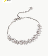 Load image into Gallery viewer, Kendra Scott Rosalie Tennis Bracelet- Rhodium White Crystal
