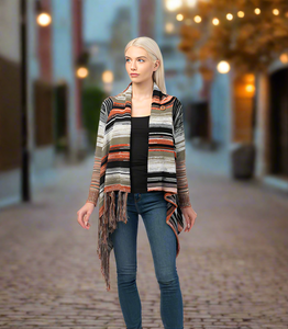 Cider Striped Cardigan