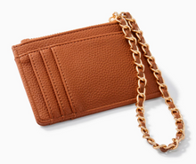 Load image into Gallery viewer, Amelia Wristlet Wallet in Cognac
