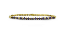 Load image into Gallery viewer, Amethyst Stacking Bracelets
