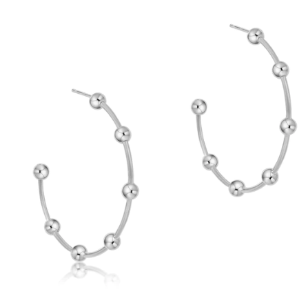 Beaded Simplicity 4mm Sterling Silver 1.5